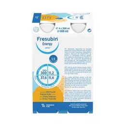 FRESUBIN ENERGY DRINK Multifrukt drikkeflaske 6X4X200 ml