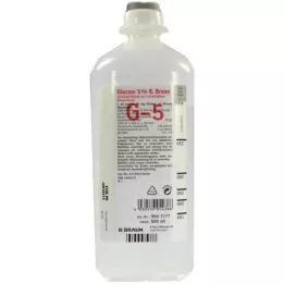 GLUCOSE 5 % B.Braun Ecoflac Plus, 500 ml