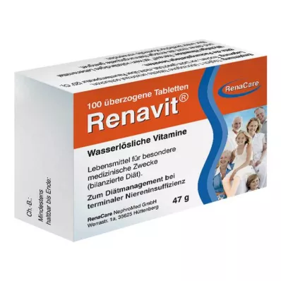 RENAVIT Belagte tabletter, 100 stk