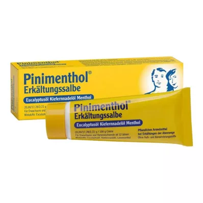 PINIMENTHOL Forkjølelsessalve Eucal./Pine./Menth., 20 g