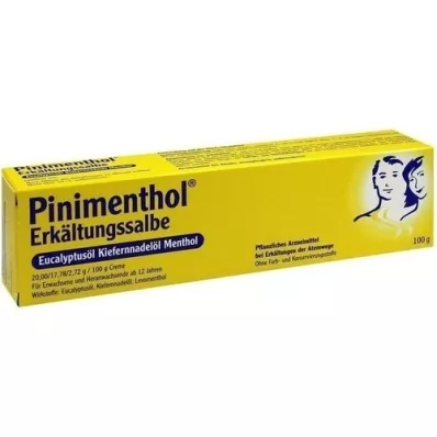 PINIMENTHOL Forkjølelsessalve Eucal./Pine./Menth., 100 g