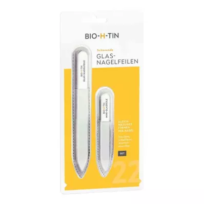 BIO-H-TIN Neglefilsett i glass, 1 stk
