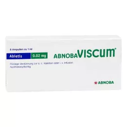 ABNOBAVISCUM Abietis 0,02 mg ampuller, 8 stk
