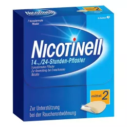 NICOTINELL 14 mg/24-timers plaster 35 mg, 7 stk