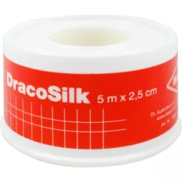 DRACOSILK Rull gips 2,5 cmx5 m, 1 stk