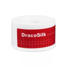 DRACOSILK Rull gips 2,5 cmx5 m, 1 stk