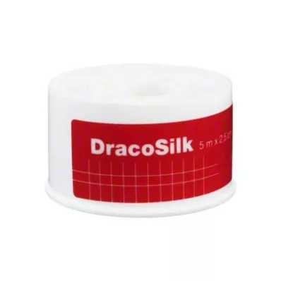 DRACOSILK Rull gips 2,5 cmx5 m, 1 stk DRACOSILK Rull gips 2,5 cmx5 m, 1 stk