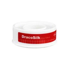 DRACOSILK Rull gips 1,25 cmx5 m, 1 stk