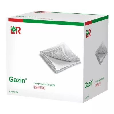 GAZIN Gaze komp.10x10 cm steril 8x, 30X10 stk