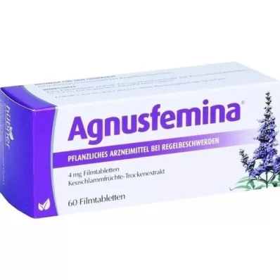AGNUSFEMINA 4 mg filmdrasjerte tabletter, 60 stk