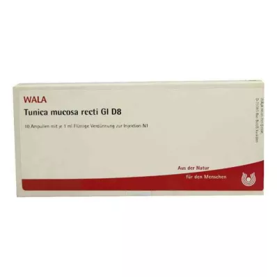 TUNICA mucosa recti GL D 8 ampuller, 10X1 ml