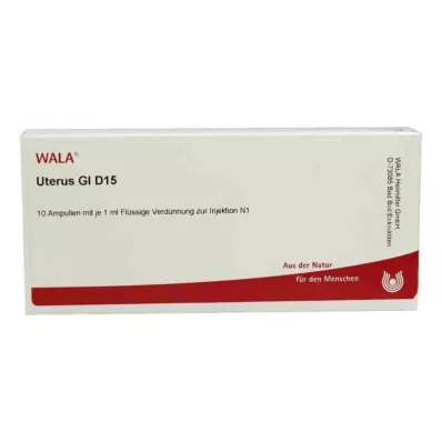 UTERUS GL D 15 Ampuller, 10X1 ml