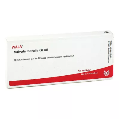 VALVULA mitralis GL D 5 ampuller, 10X1 ml VALVULA mitralis GL D 5 ampuller, 10X1 ml
