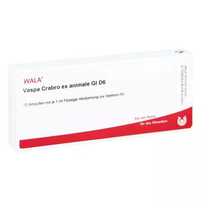 VESPA CRABRO EX animale GL D 6 ampuller, 10X1 ml