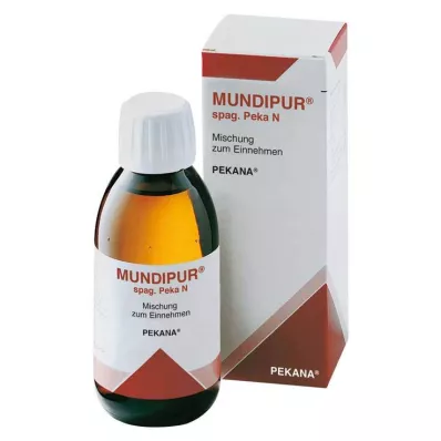 MUNDIPUR spag.peka N dråper, 150 ml