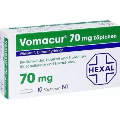 VOMACUR 70 stikkpiller, 10 stk