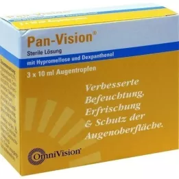 PAN-VISION Øyedråper, 3X10 ml