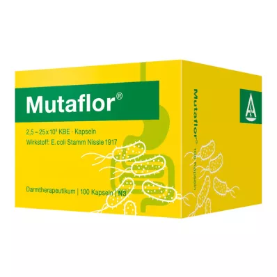 MUTAFLOR magsaftresistente harde kapsler, 100 stk