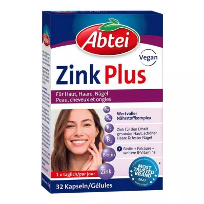 ABTEI Sink pluss næringskapsler, 32 kapsler ABTEI Sink pluss næringskapsler, 32 kapsler
