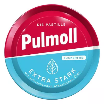 PULMOLL Ekstra sterkt sukkerfritt godteri, 50 g PULMOLL Ekstra sterkt sukkerfritt godteri, 50 g