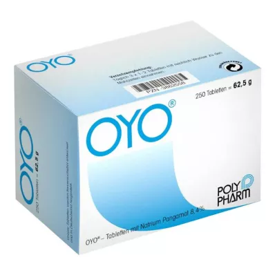 OYO Belagte tabletter, 250 stk