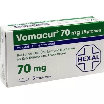 VOMACUR 70 stikkpiller, 5 stk