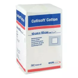 CUTISOFT Bomull Compr.10x10 cm unster.12x, 100 stk