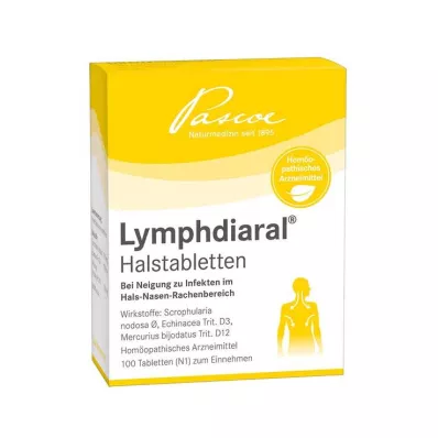 LYMPHDIARAL HALVBORD, 100 stk