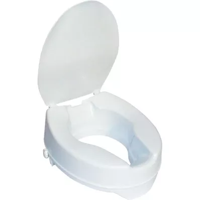 TOILETTENSITZERHÖHUNG 13 cm uten lokk + holdeklemmer, 1 stk