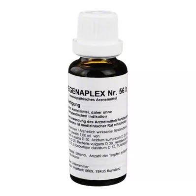 REGENAPLEX Nr. 56 b dråper, 30 ml REGENAPLEX Nr. 56 b dråper, 30 ml