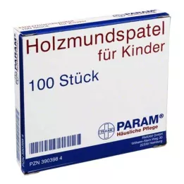 MUNDSPATEL Tre til barn, 100 stk
