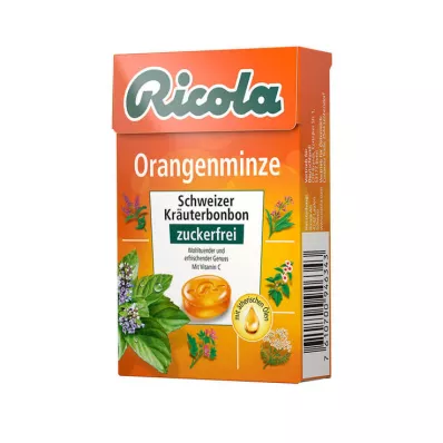 RICOLA o.Z.Box Orange Mint Candies, 50 g