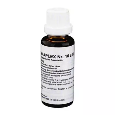 REGENAPLEX No.18 aN dråper, 30 ml REGENAPLEX No.18 aN dråper, 30 ml