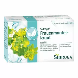 SIDROGA Filterpose med Ladys Mantle-te, 20X1,0 g