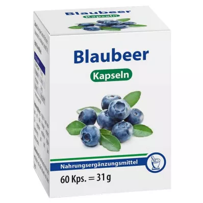 BLAUBEER Kapsler, 60 stk