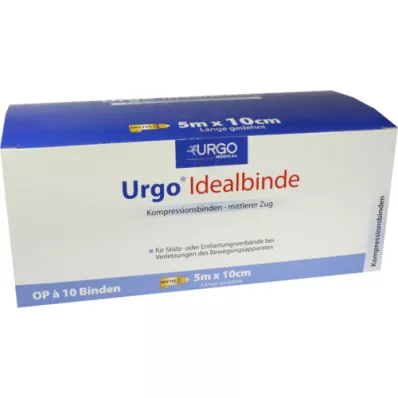 URGO IDEALBINDEN 10 cmx5 m, 10 stk