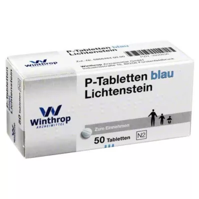 P TABLETTEN blå 8 mm stigning, 50 stk P TABLETTEN blå 8 mm stigning, 50 stk