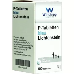 P TABLETTEN blå 8 mm stigning, 100 stk