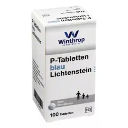 P TABLETTEN blå 8 mm stigning, 100 stk