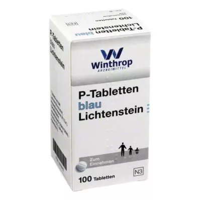 P TABLETTEN blå 8 mm stigning, 100 stk P TABLETTEN blå 8 mm stigning, 100 stk