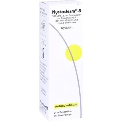 NYSTADERM S Doseringspumpe for suspensjon, 24 ml