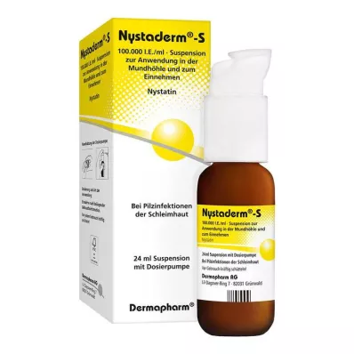 NYSTADERM S Doseringspumpe for suspensjon, 24 ml