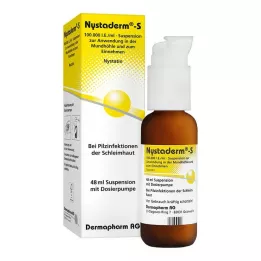 NYSTADERM S Doseringspumpe for suspensjon, 48 ml