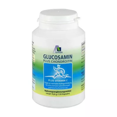 GLUCOSAMIN CHONDROITIN Kapsler, 120 stk GLUCOSAMIN CHONDROITIN Kapsler, 120 stk