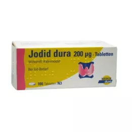 JODID dura 200 µg tabletter, 100 stk