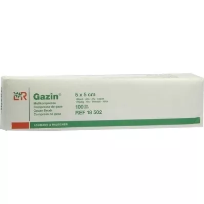 GAZIN Gasbind komp.5x5 cm usteril 16x Op, 100 stk