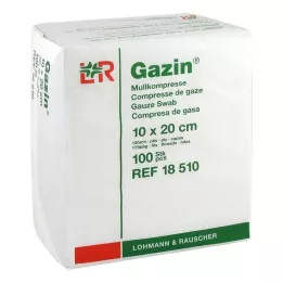 GAZIN Gasbind komp.10x20 cm usteril 12x op, 100 stk