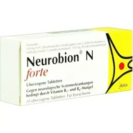 NEUROBION N forte belagte tabletter, 20 stk