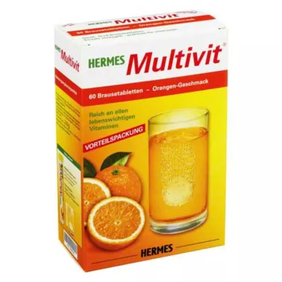 HERMES Multivit brusetabletter, 60 stk HERMES Multivit brusetabletter, 60 stk
