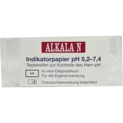 ALKALA N pH-indikatorpapir, 1 stk